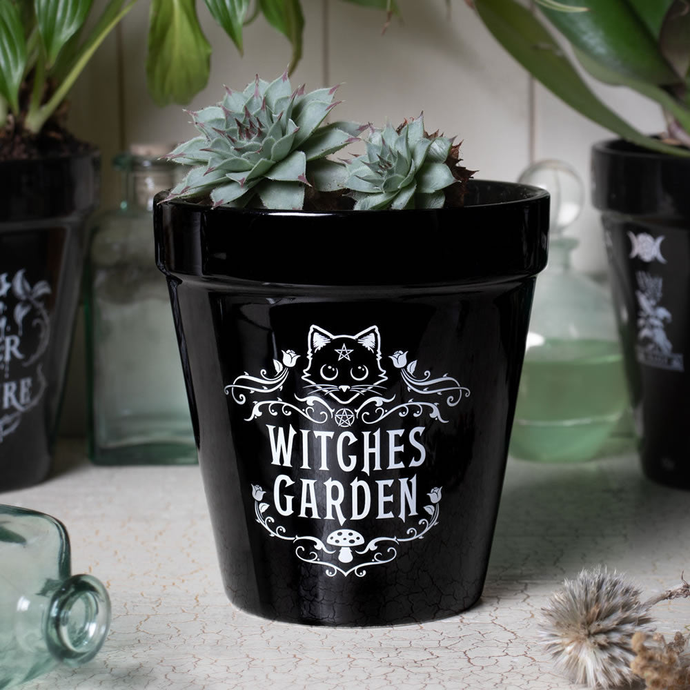 Witches Garden Plant Pot