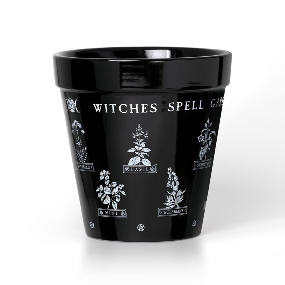 Witches Spell Garden Plant Pot