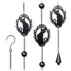 Feline Silhouette Hanging Decoration / Wind Chime