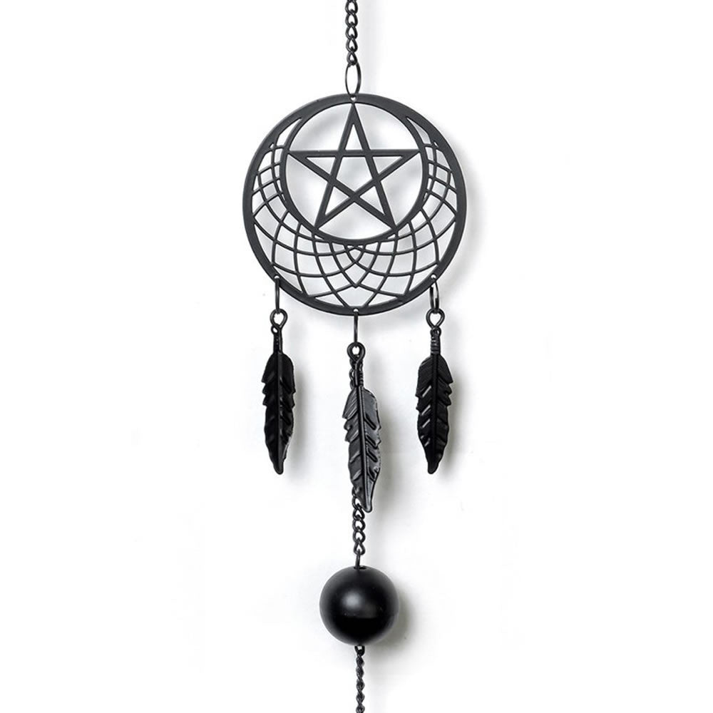 Pentagram Dream Catcher Hanging Decoration / Wind Spiral