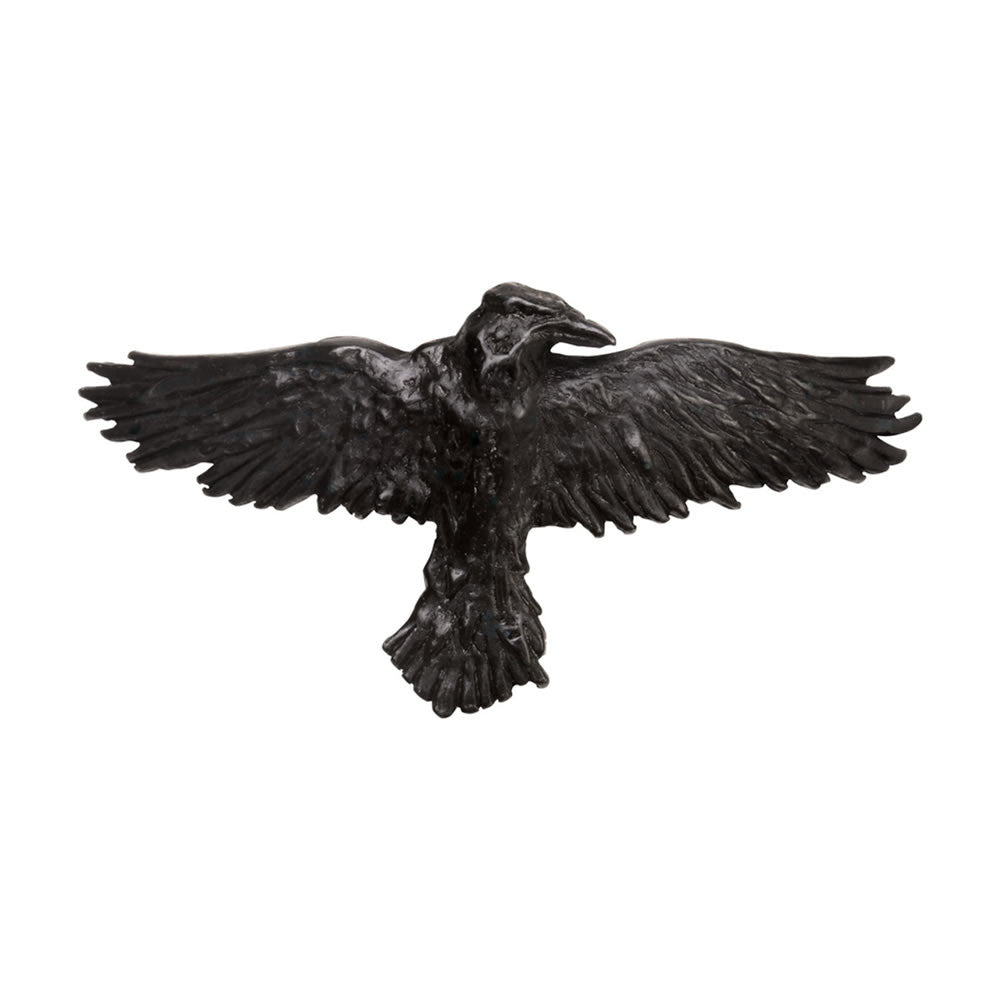 Black Raven Hair Slide