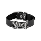 Ghost Logo Leather Wrist Strap