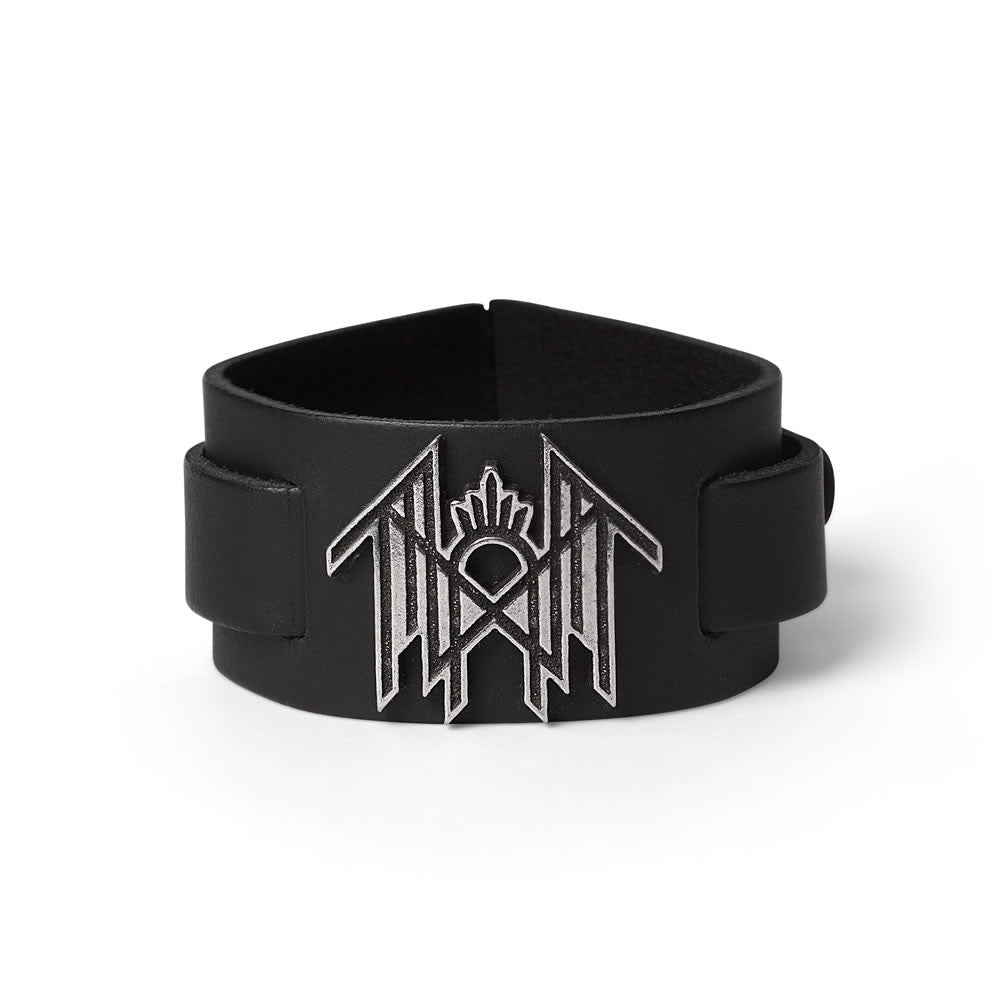 Sleep Token Leather Wrist Strap