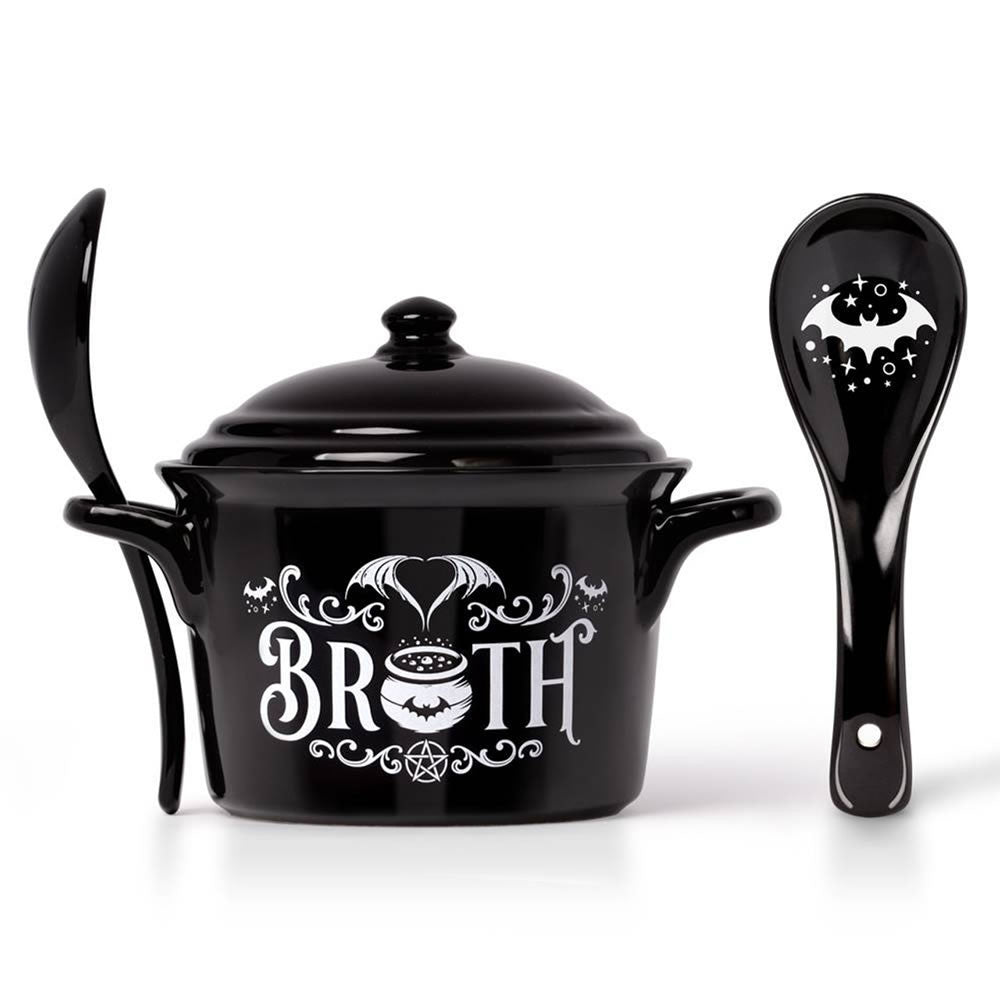 Bat Broth Bowl & Spoon Set
