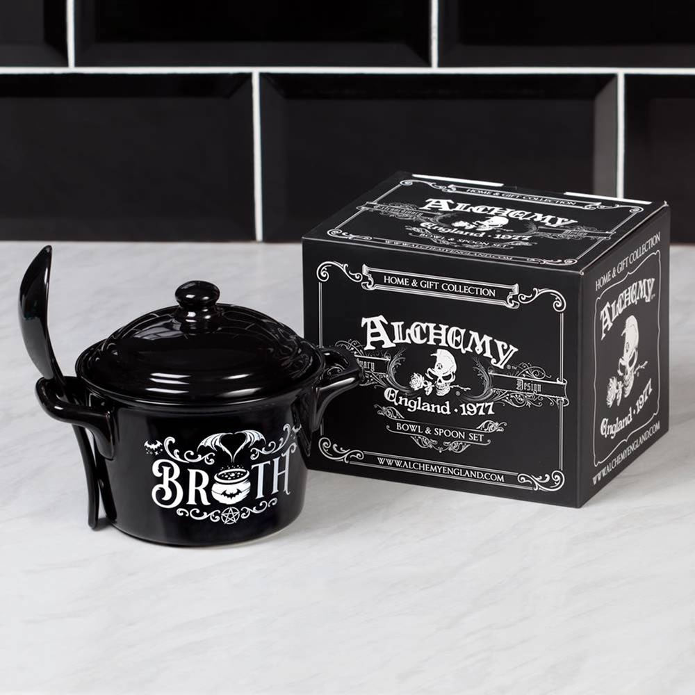 Bat Broth Bowl & Spoon Set