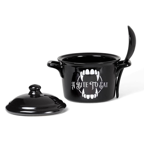 A Bite to Eat Bowl & Spoon Set