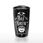 Bat Brew Double Walled Travel Mug