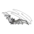 Gothic Bat Necklace