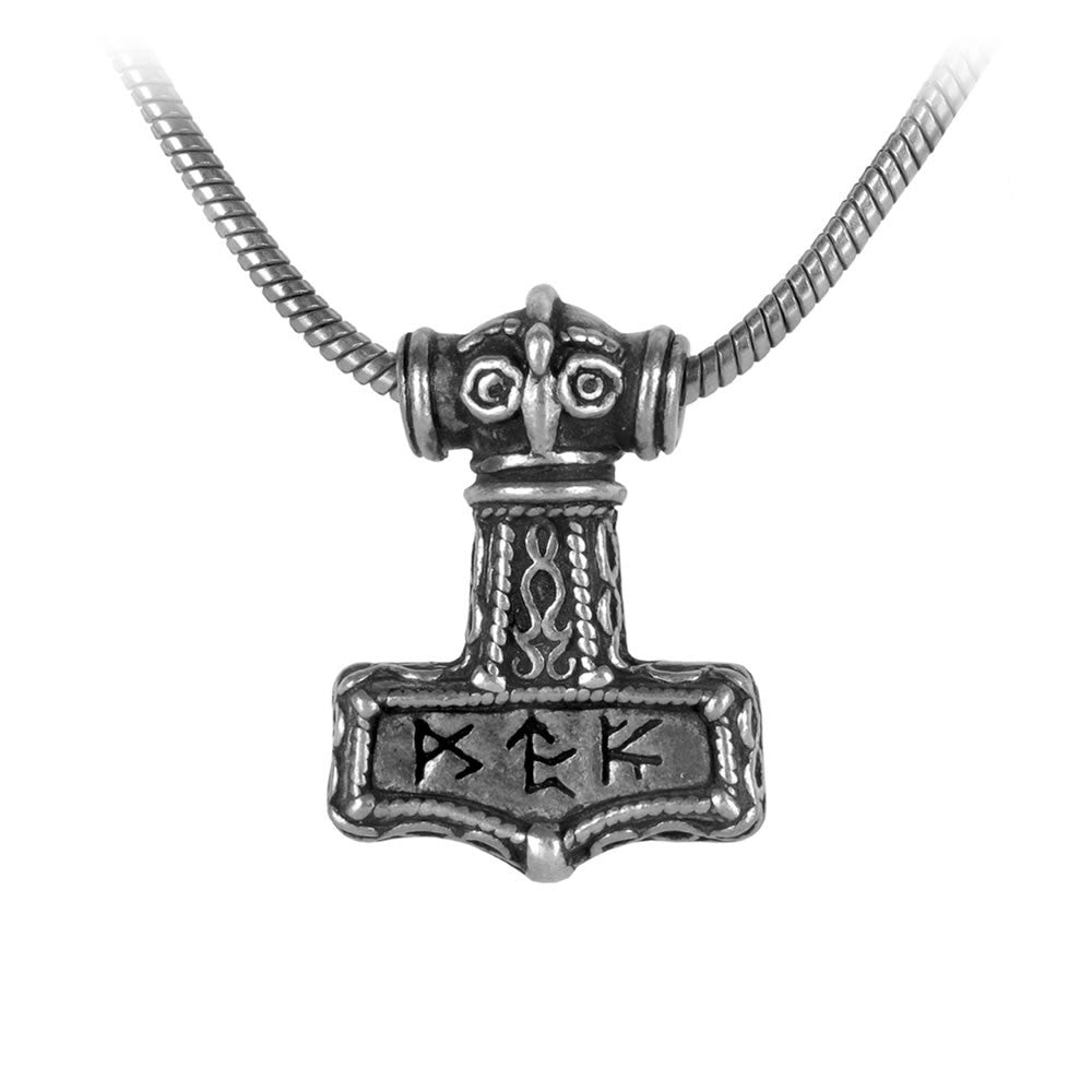 Bindrune Hammer Pendant