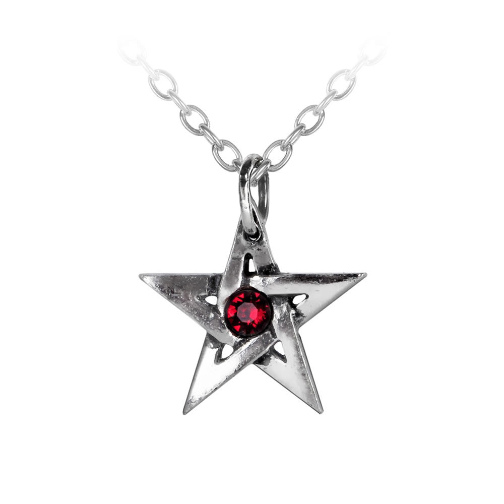 Crystal Pentagram Pendant