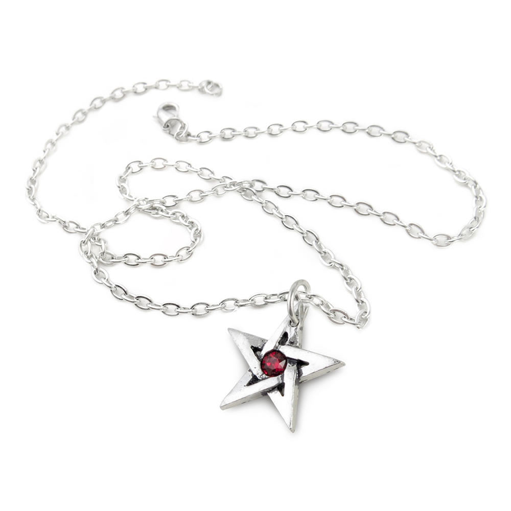 Crystal Pentagram Pendant