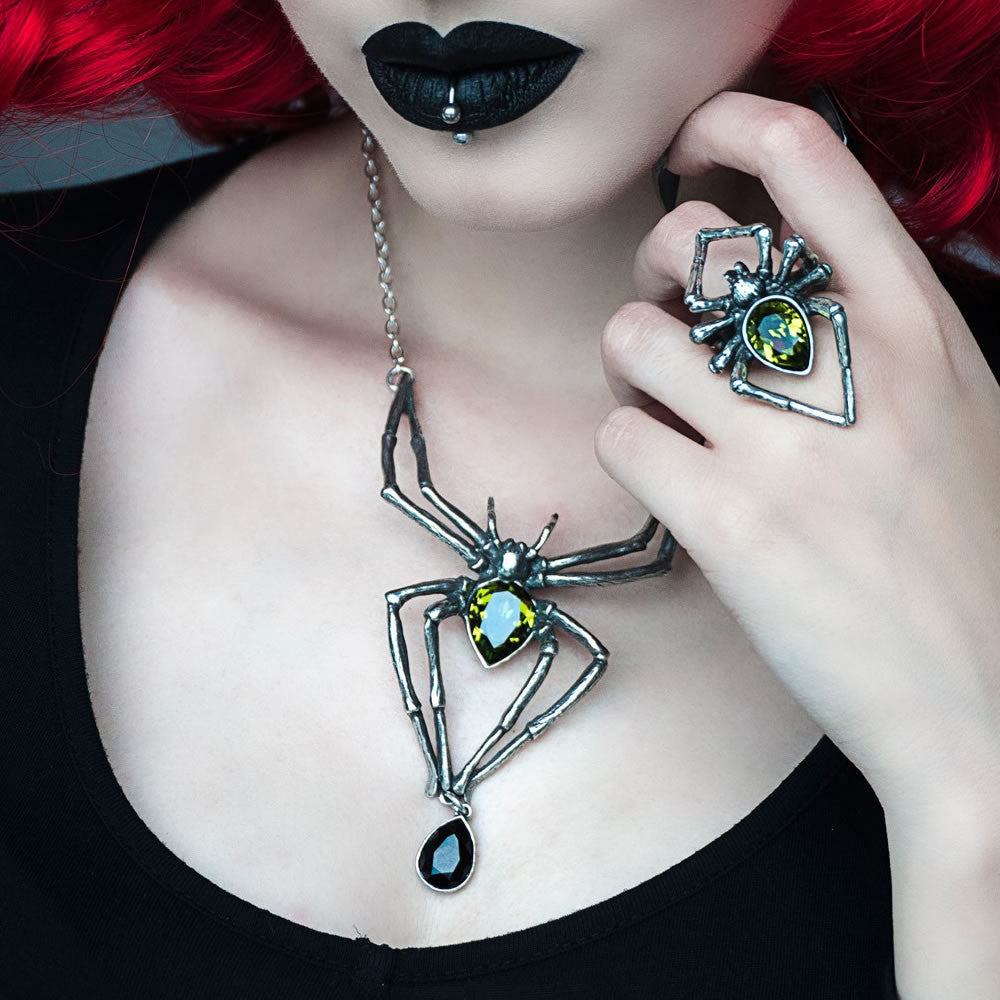 ネックレス ALCHEMY's: Venom: The Scorpion's Tale Emerald Venom Necklace | Gothic Jewelry | Alchemy – Alchemy of England