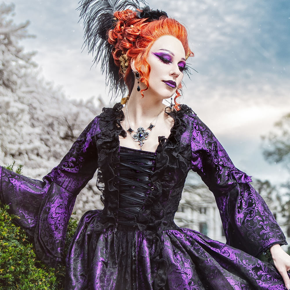 Queen of the Dark Night Necklace | Gothic Jewelry | Alchemy