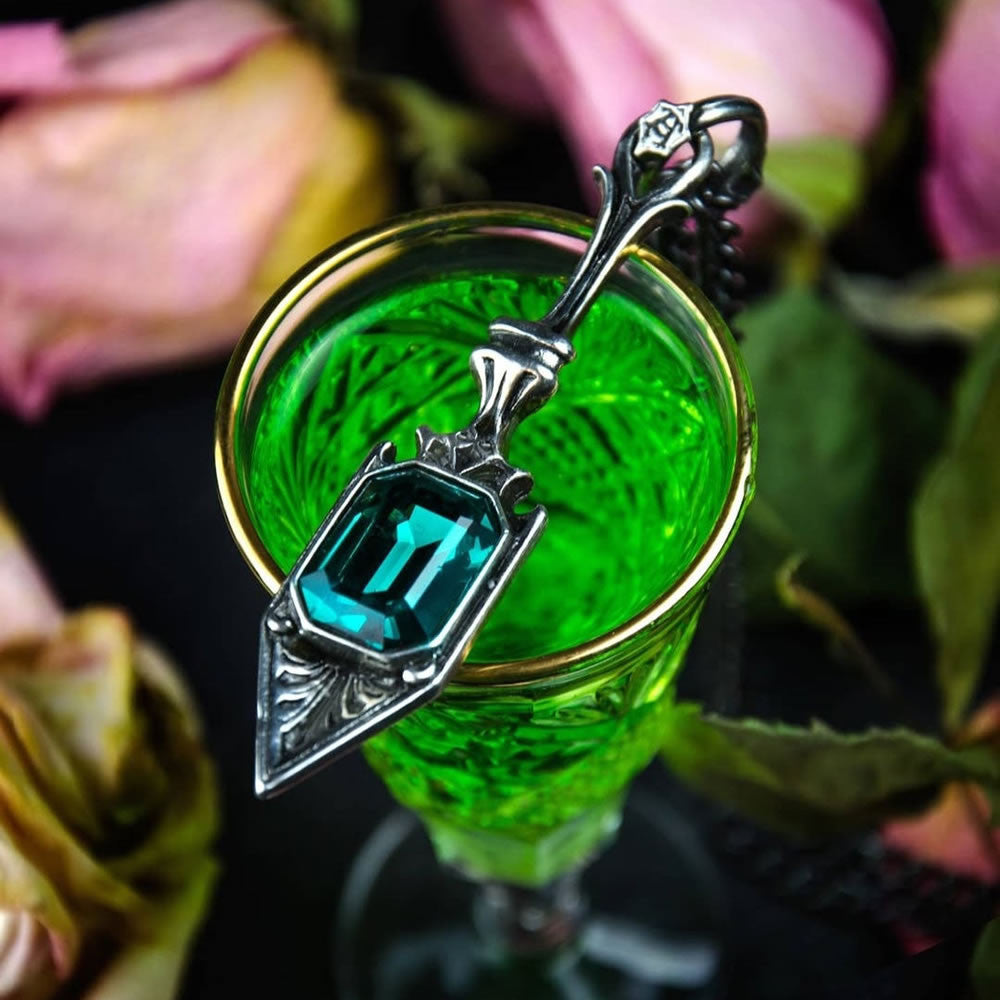 Sucre Vert Absinthe Spoon Pendant