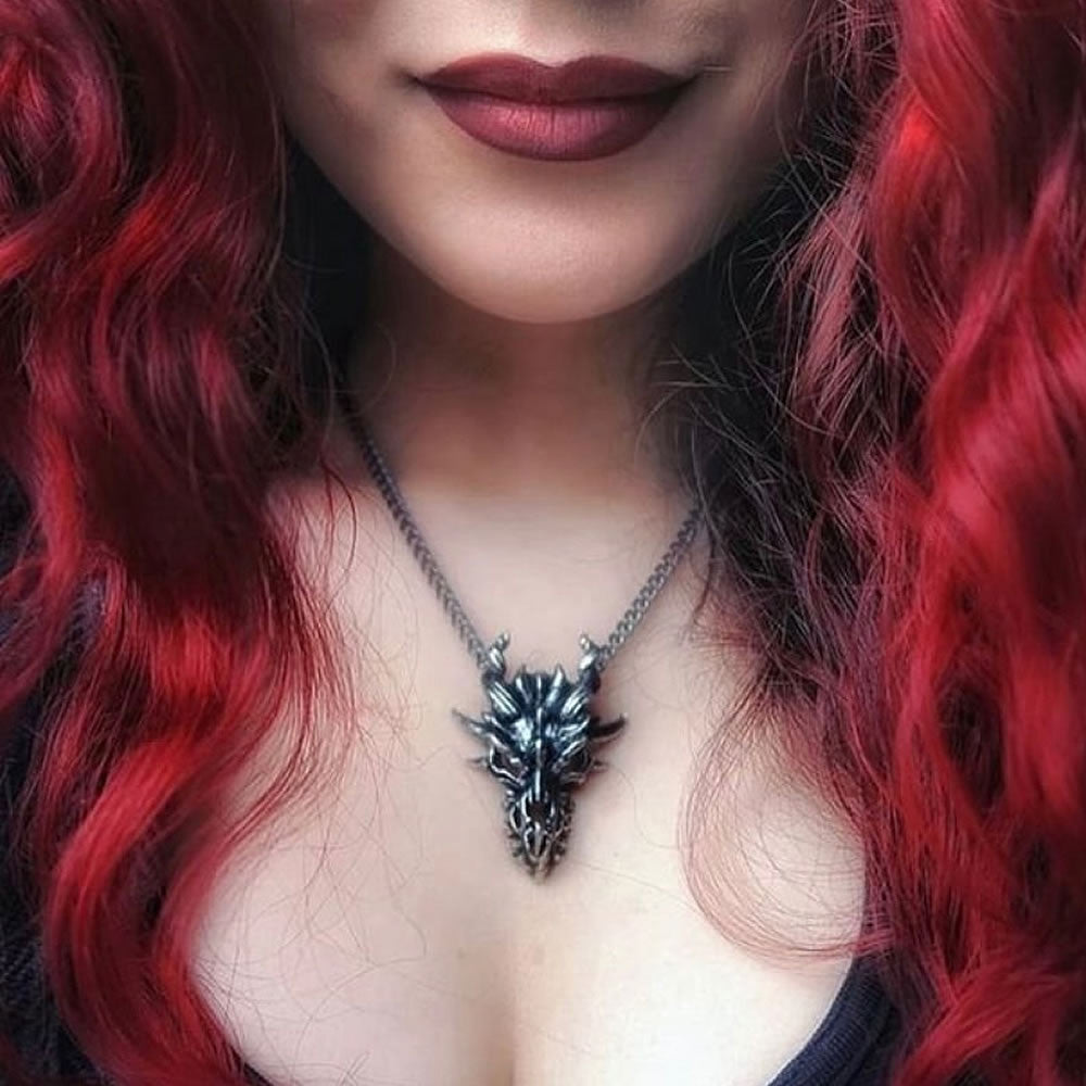Dragon Skull Pendant