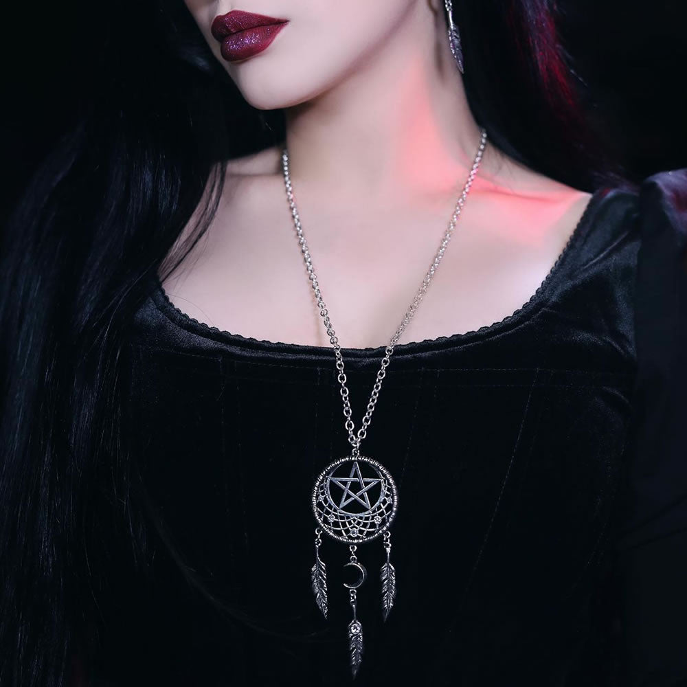 Pagan Dream Catcher Pendant