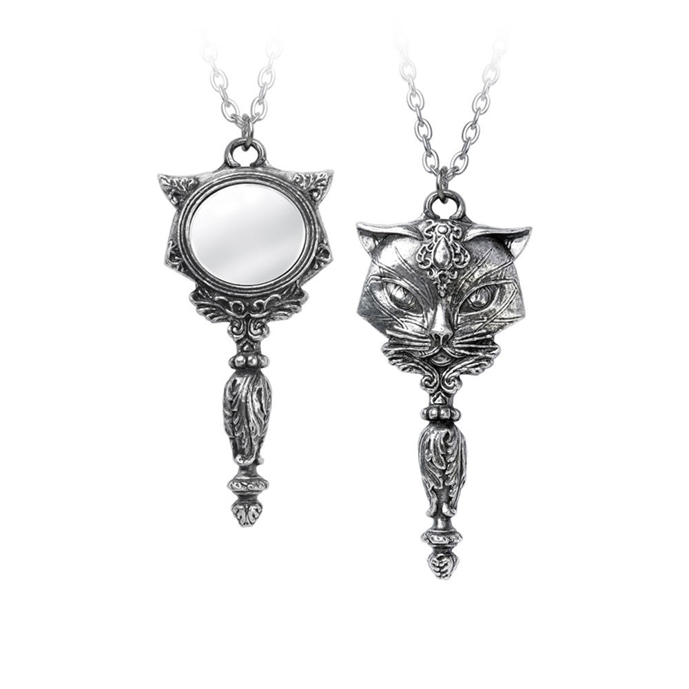 Sacred Cat Vanitas Pendant