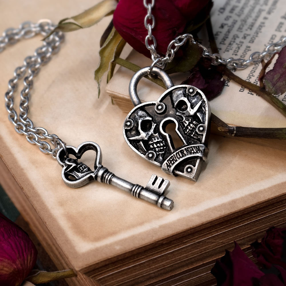 Key To Eternity Couples Pendants