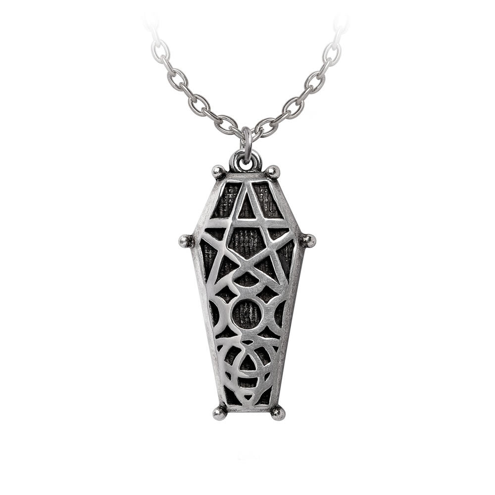 Hex Coffin Pendant