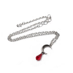 Tears of the Moon Red Pendant