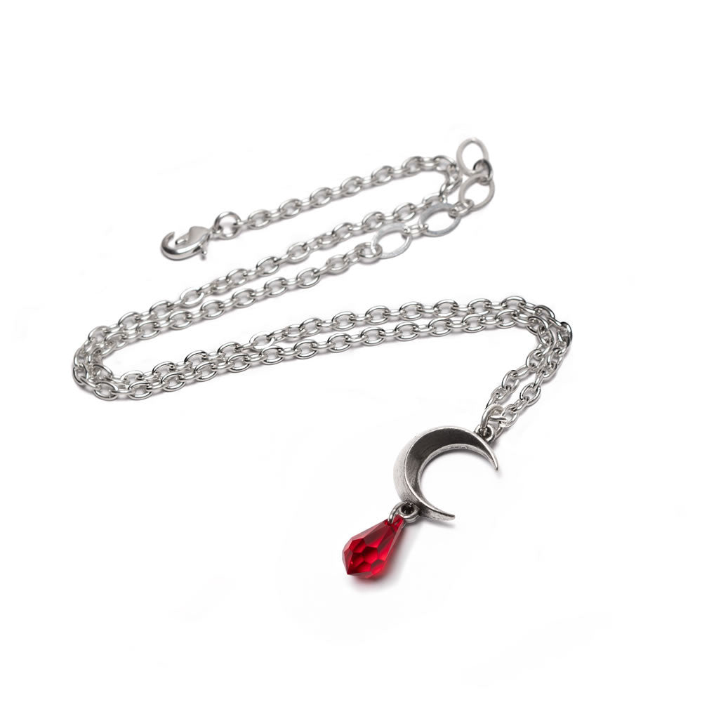 Tears of the Moon Red Pendant