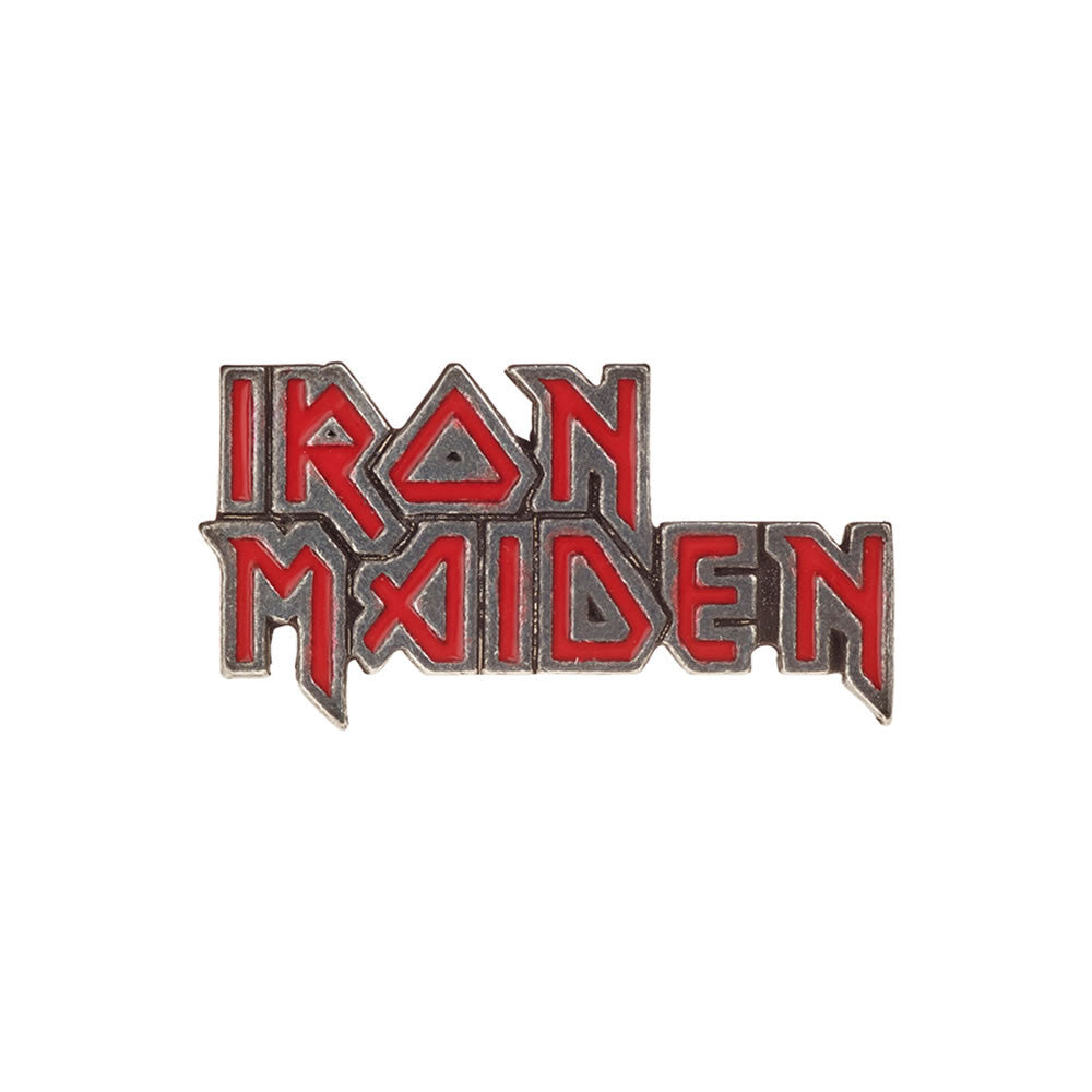 Iron Maiden Enamelled Logo Pin Badge