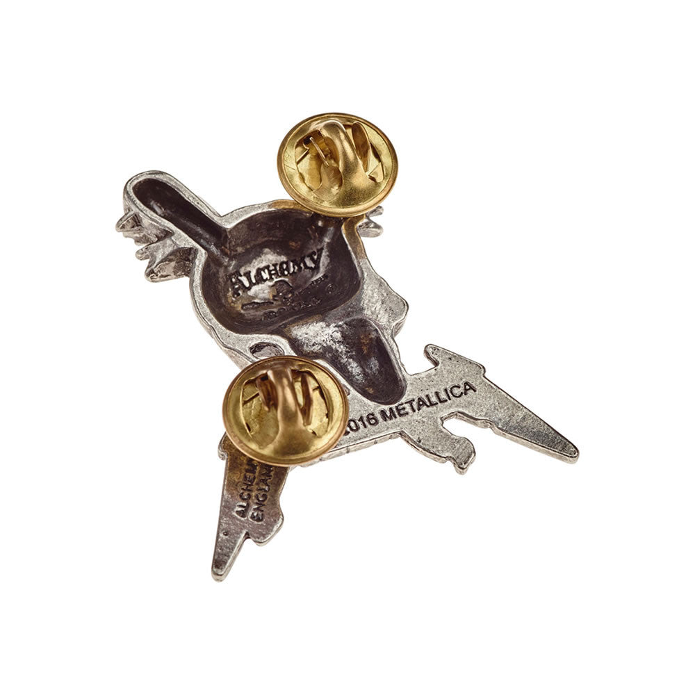 Metallica Damage Inc Skull Pin Badge