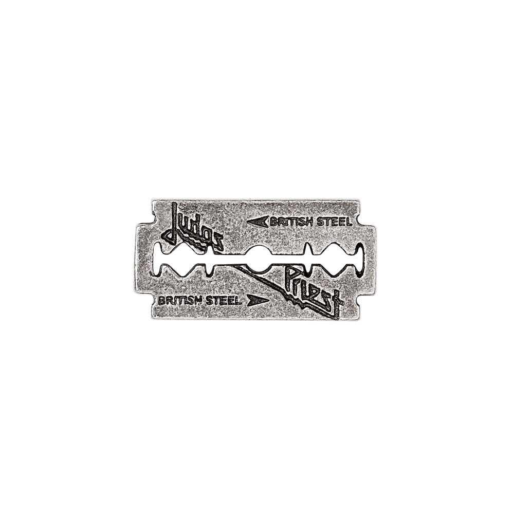 Judas Priest Razorblade Pin Badge
