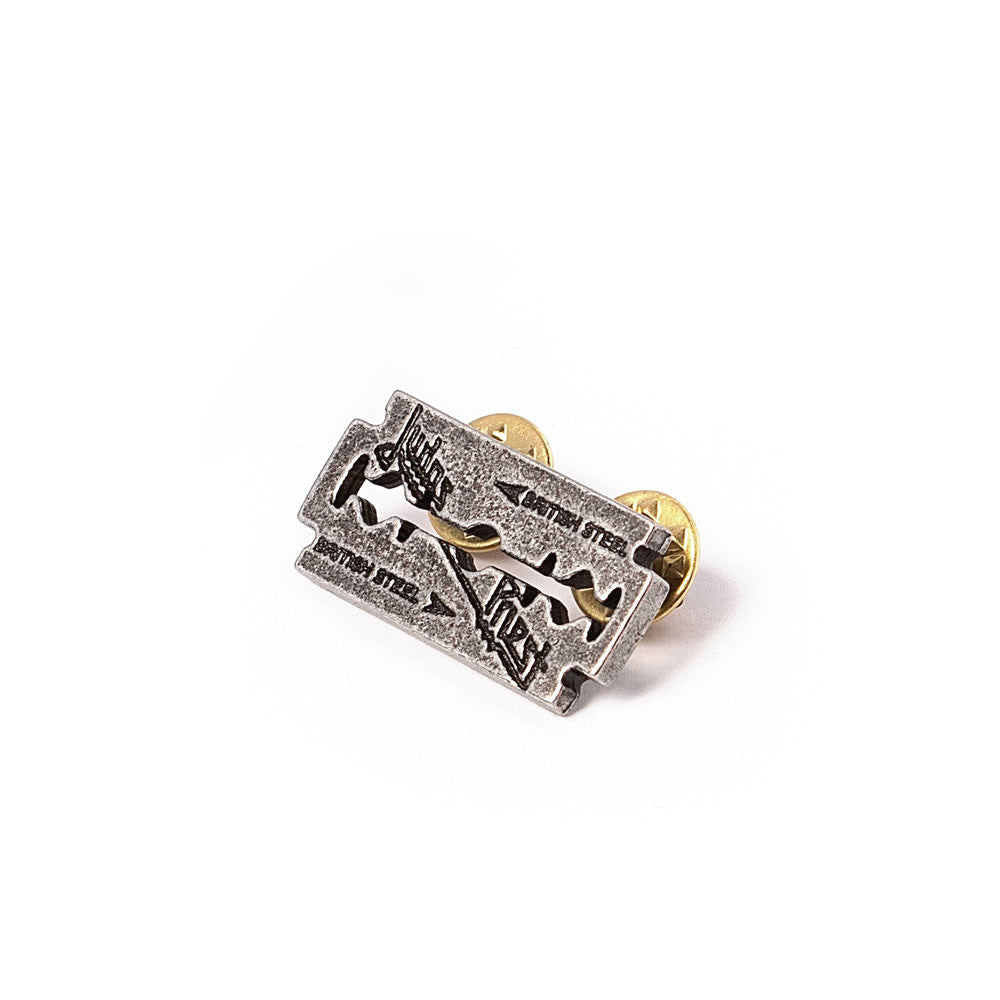 Judas Priest Razorblade Pin Badge