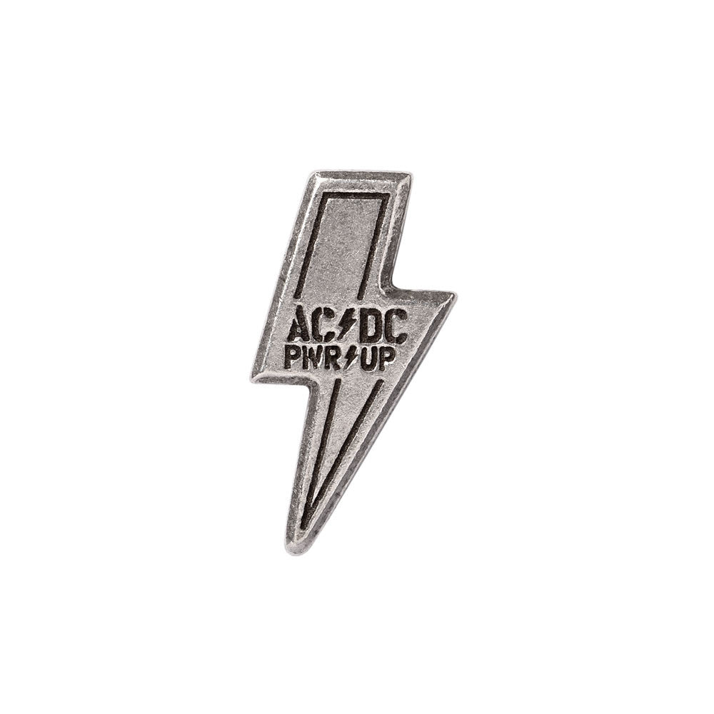 AC/DC PWR/UP Pin Badge