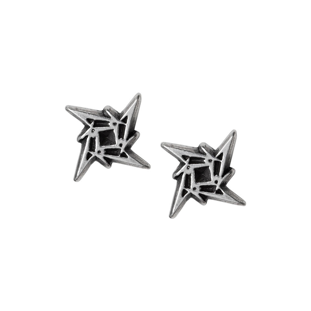 Metallica Ninja Star Logo Ear Stud Earrings