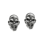 Iron Maiden Piece of Mind Stud Earrings