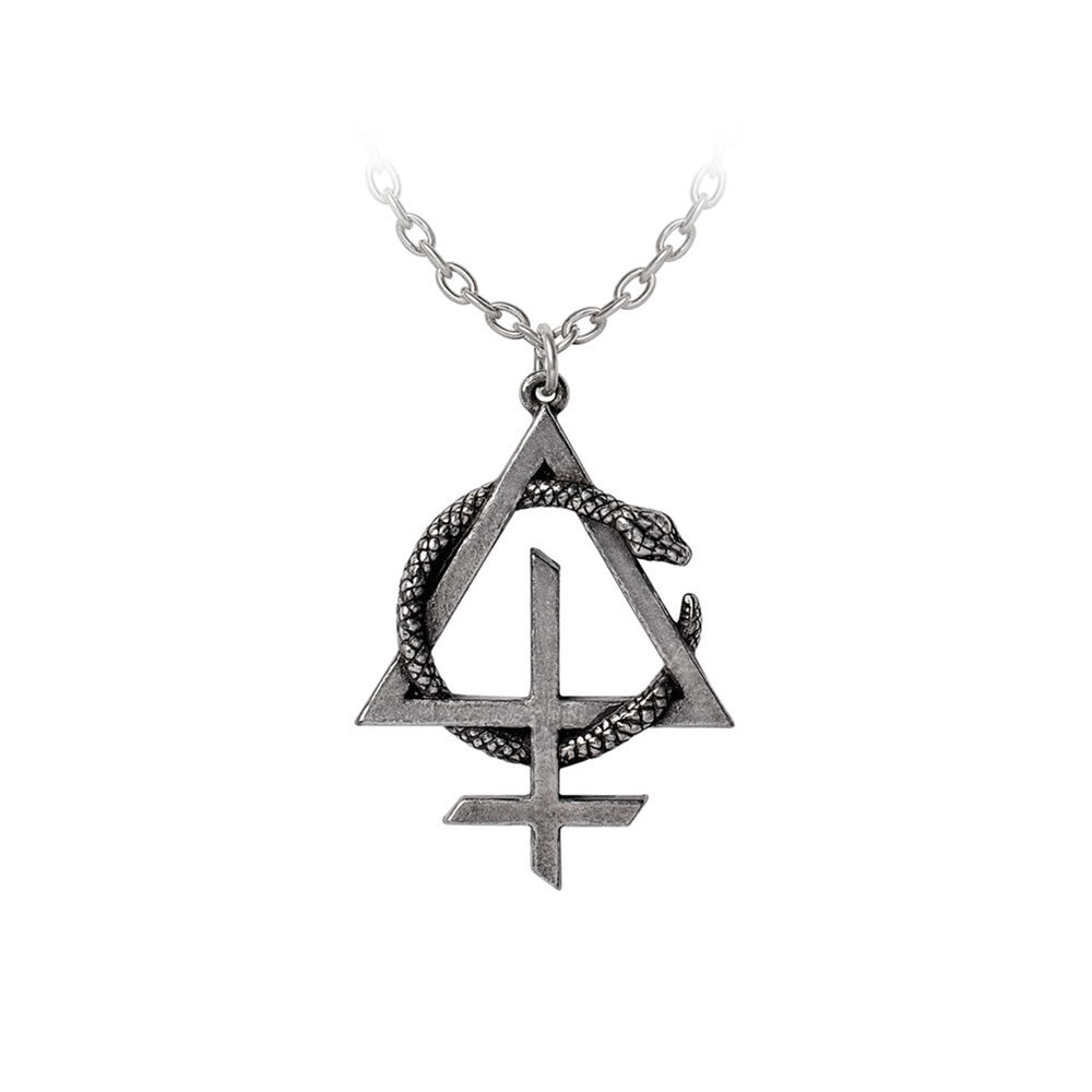 Behemoth Opvs Contra Natvram Snake Symbol Pendant