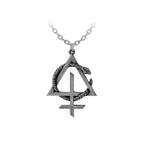 Behemoth Opvs Contra Natvram Snake Symbol Pendant