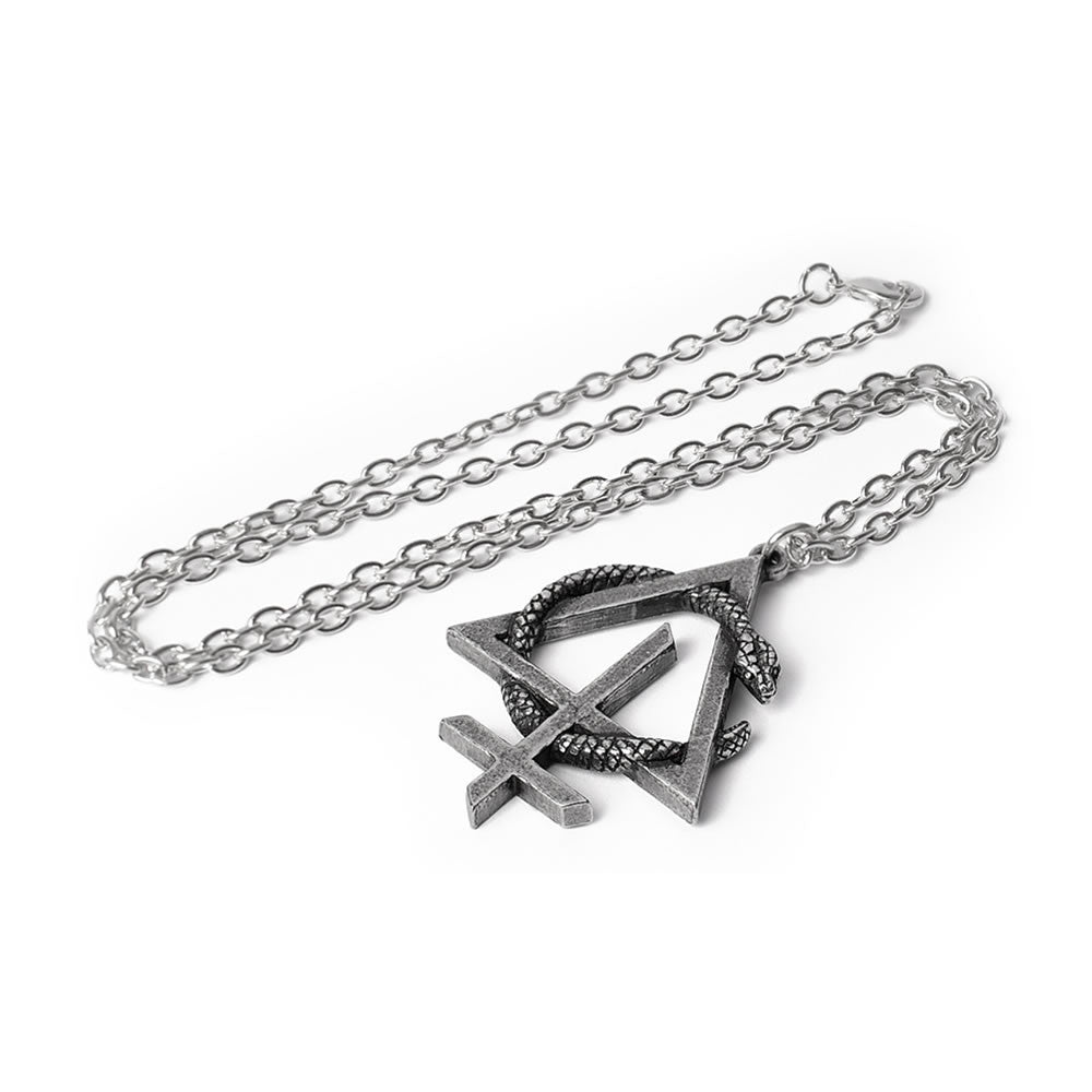 Behemoth Opvs Contra Natvram Snake Symbol Pendant