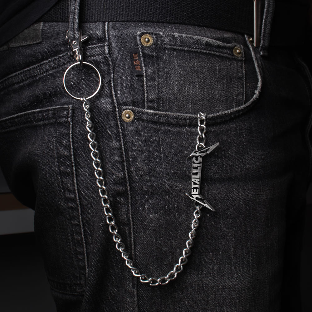 Metallica Logo Wallet Chain