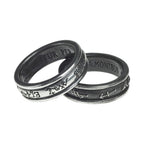 Demon Black & Angel White Ring