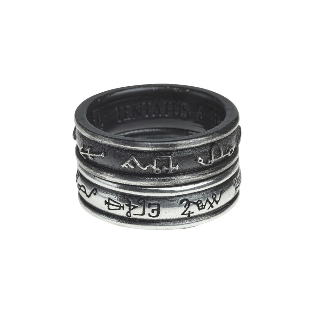 Demon Black & Angel White Ring