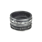 Demon Black & Angel White Ring