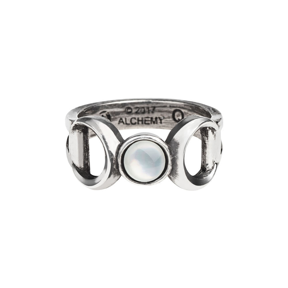 Triple Goddess Ring
