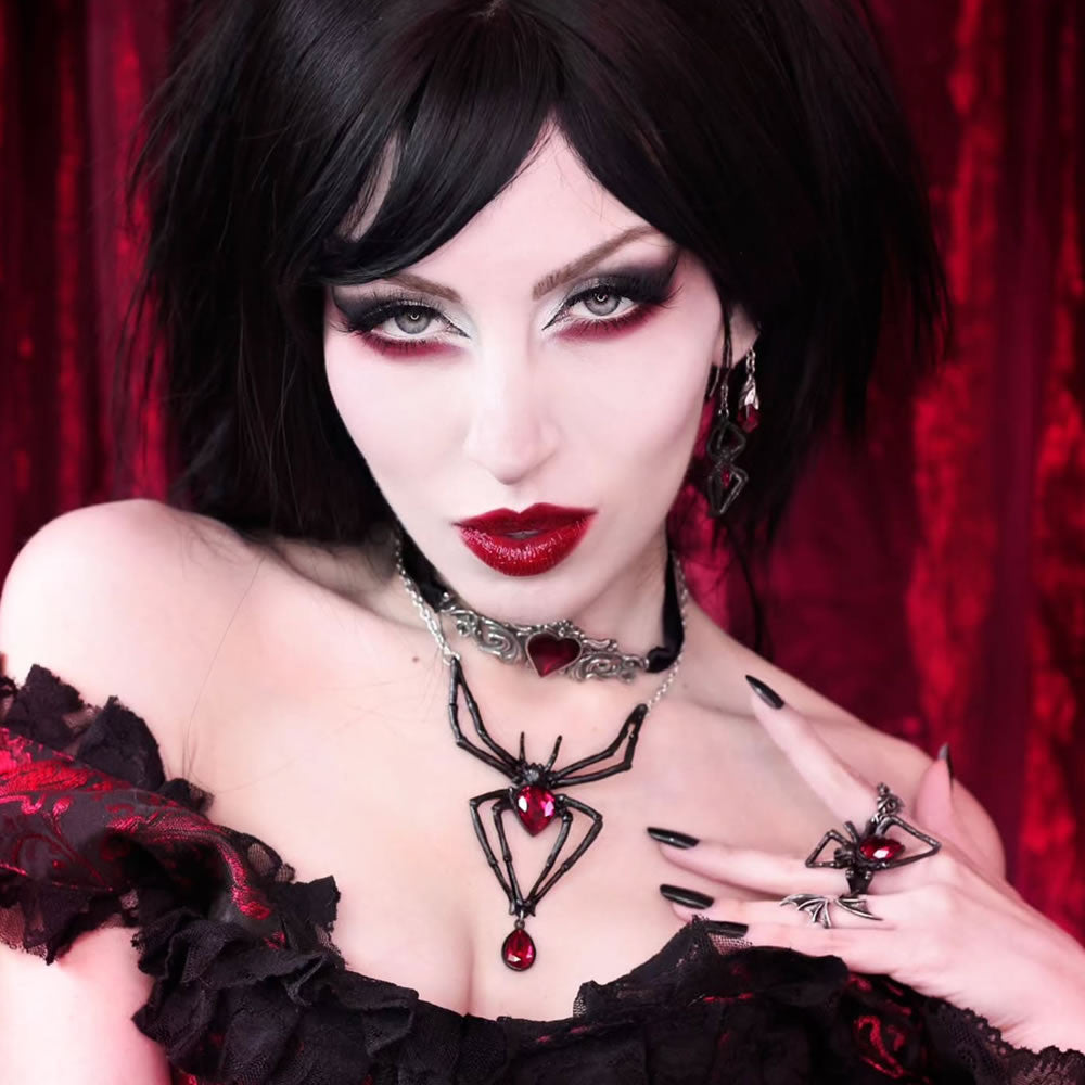 Black Widow | Hand Made Gothic Spider Ring | Alchemy – Alchemy of