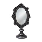 Black Rose Dressing Table Mirror