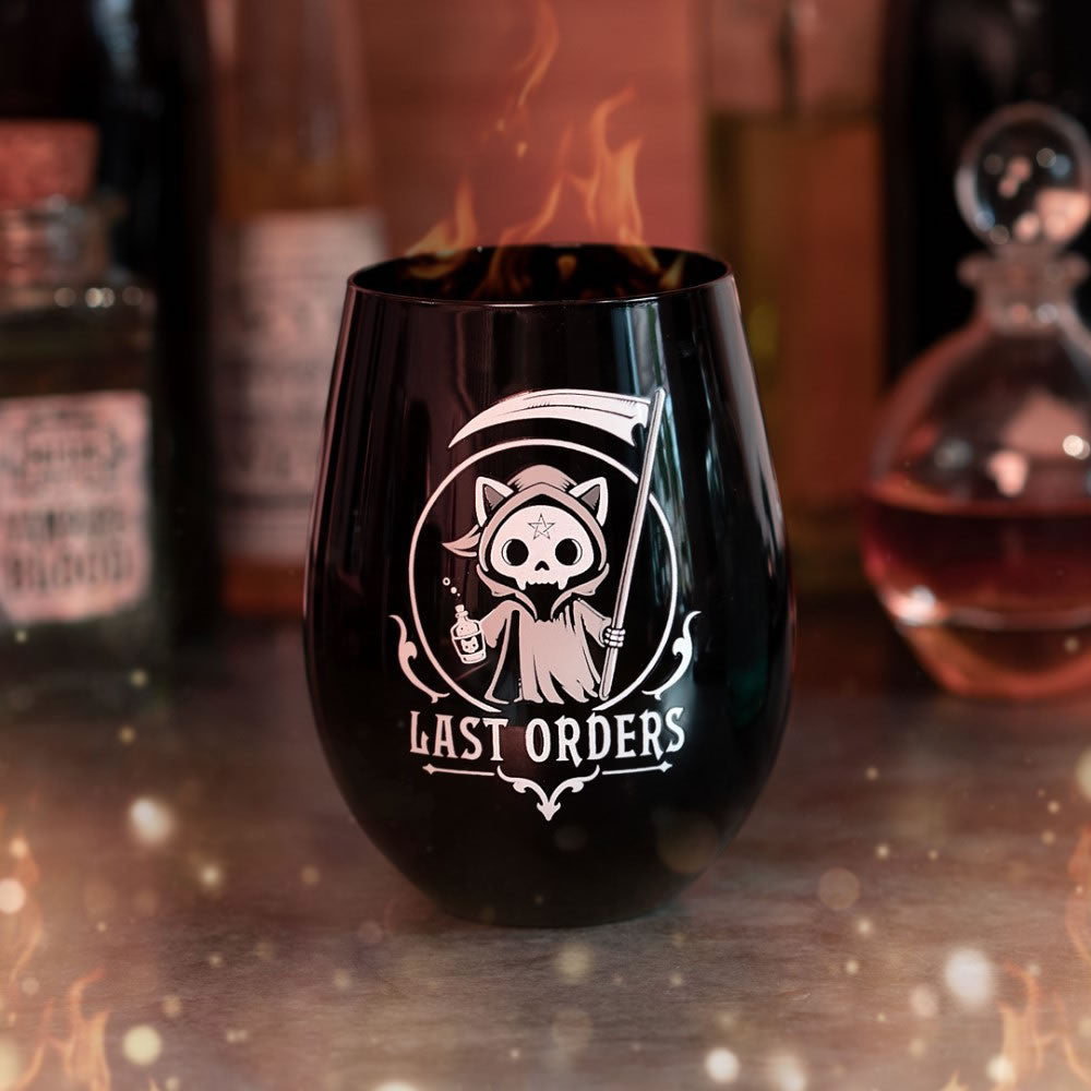 Last Orders Stemless Glass