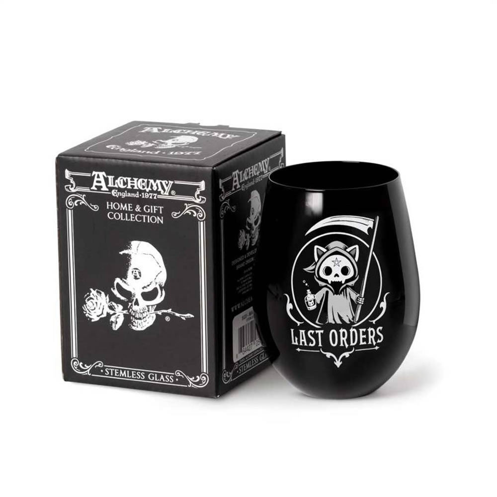 Last Orders Stemless Glass
