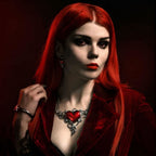 Devil Heart Earrings