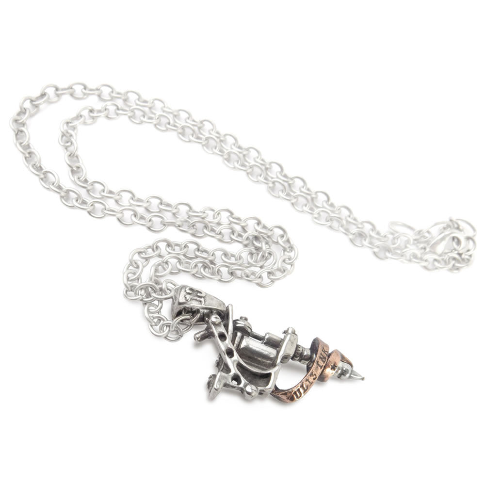 Tattoo Gun Pendant