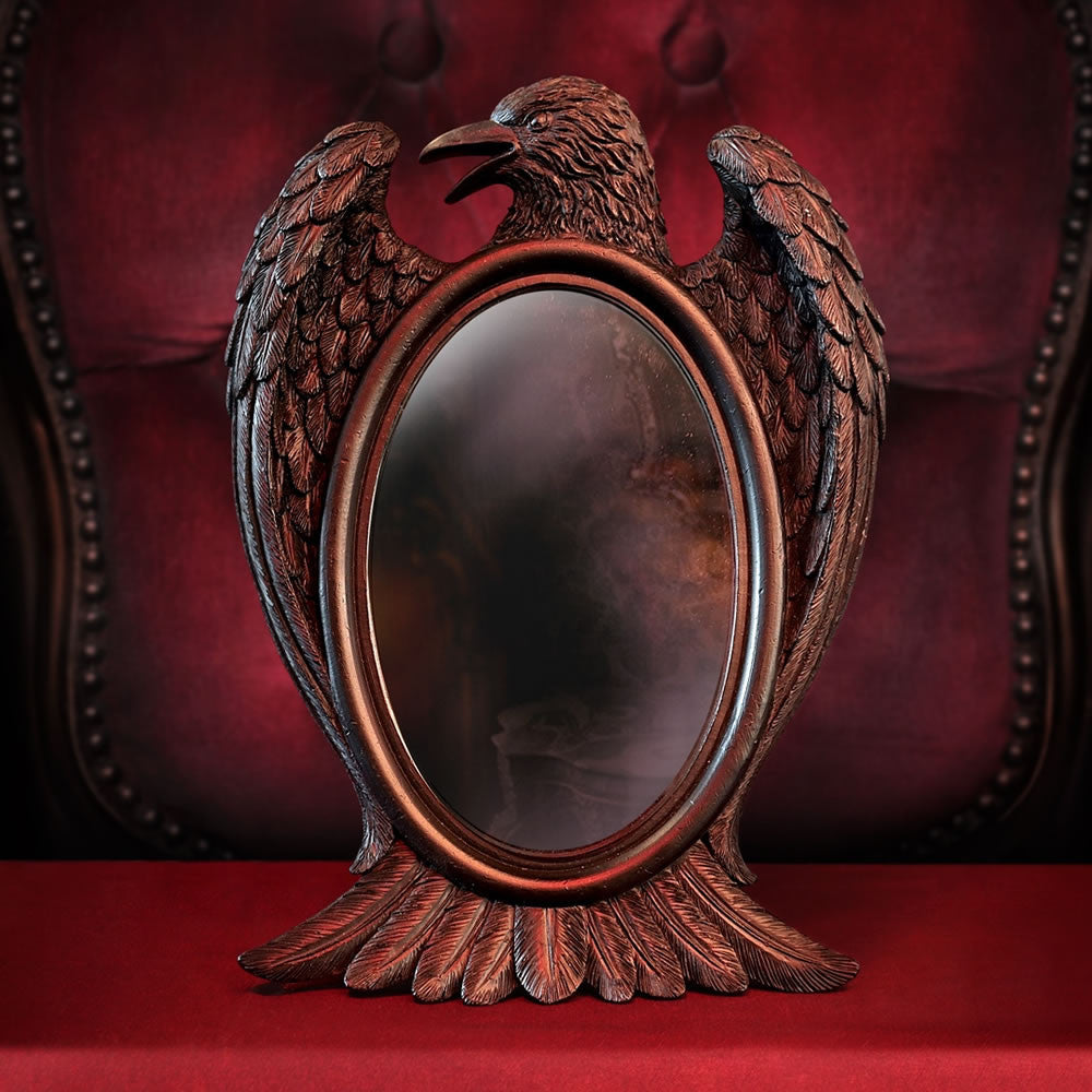 Black Raven Mirror