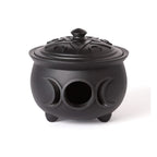 Triple Moon Cauldron Trinket & Jewelry Pot