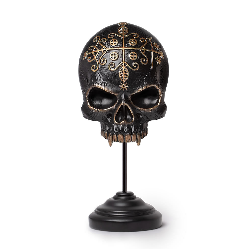 Voodoo Skull Masque Ornament