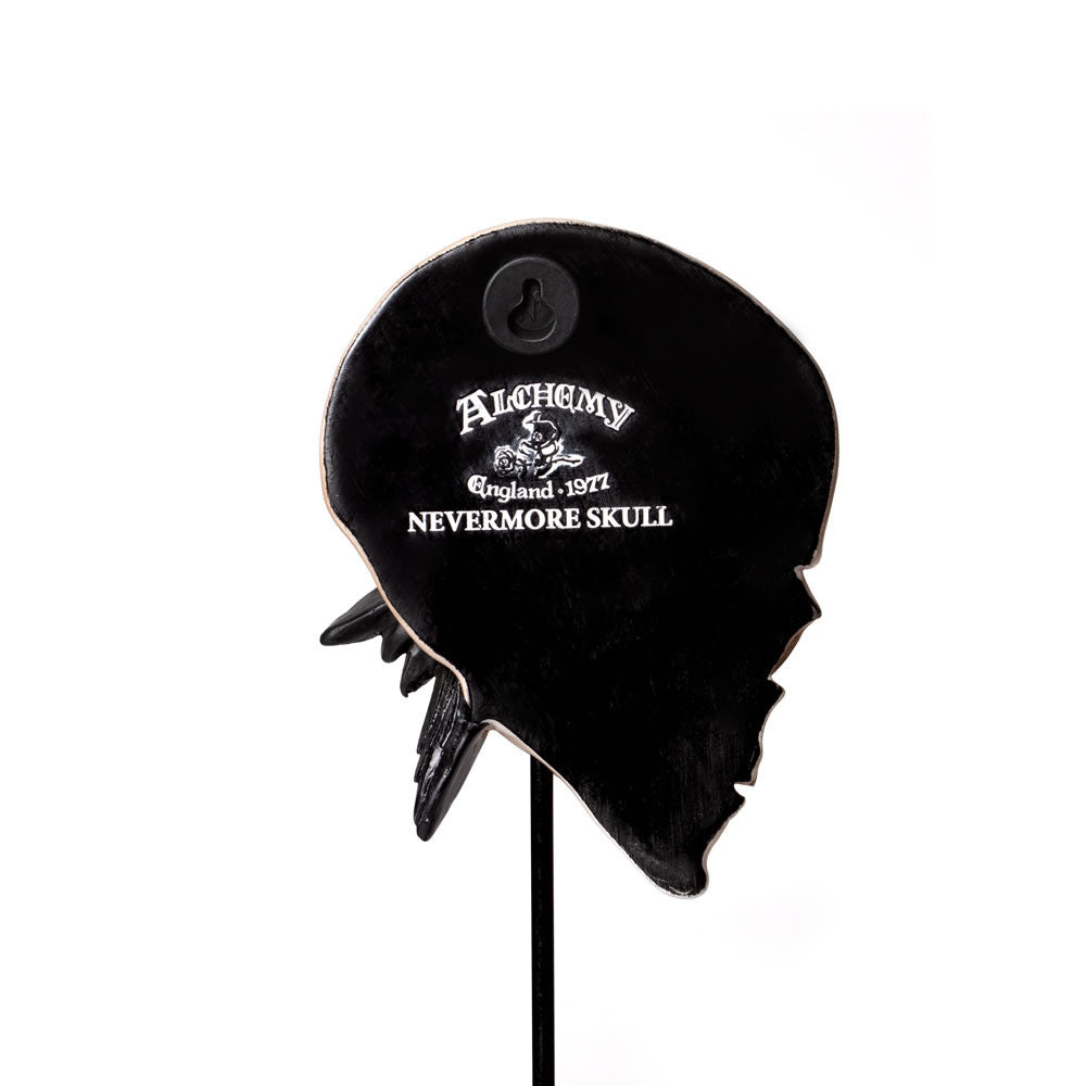 Nevermore Skull Masque Ornament